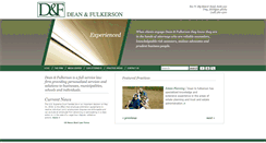 Desktop Screenshot of dflaw.com